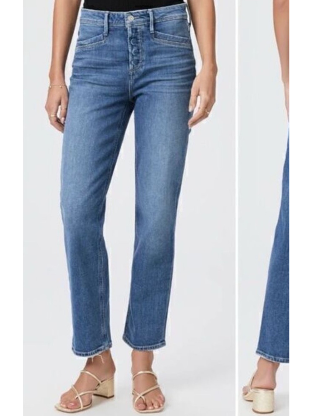 Paige Sarah Straight Ankle Jeans Size 27